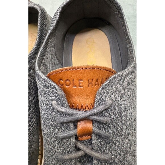 Cole Haan Original Grand Knit Lite $160 Men\'s Wingtip Oxford Shoes Sz 8.5 C27961